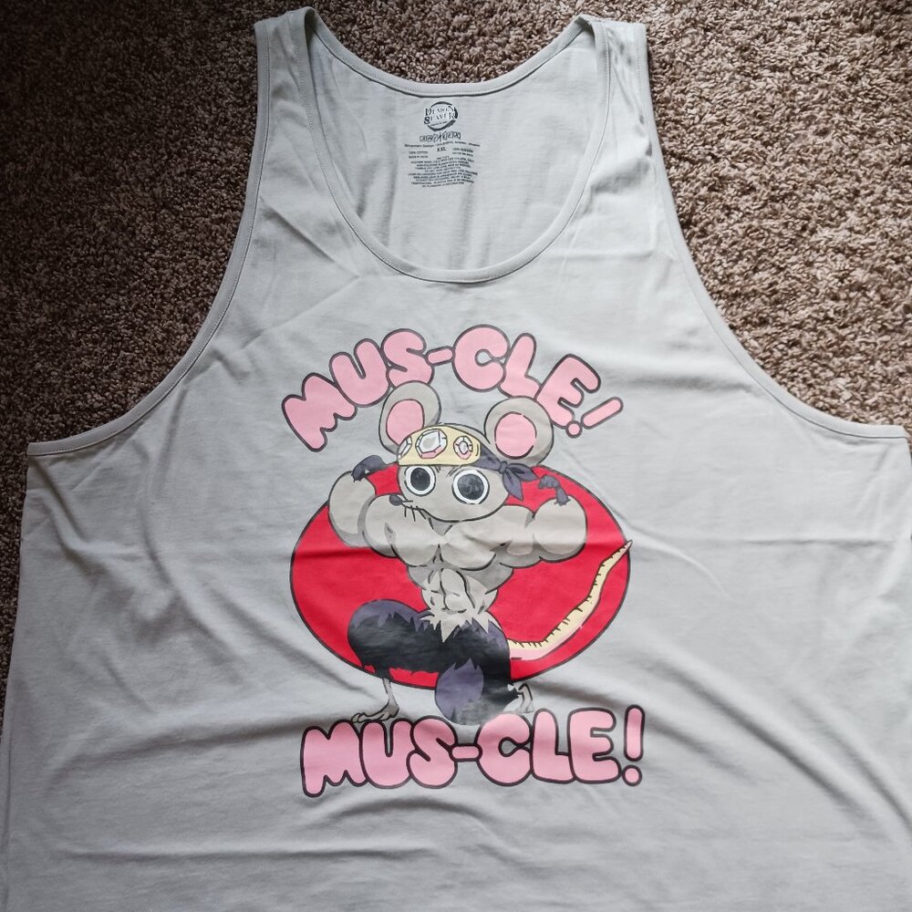 NWOT Demon Slayer Men's tank top 2XL